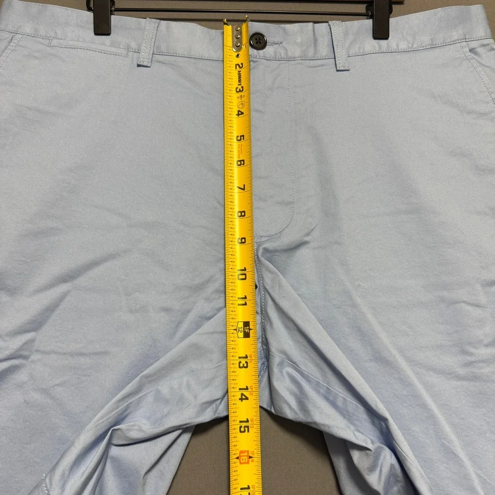 J. Crew Chino Shorts Mens 38 Light Blue Cotton Preppy Classic Nautical Summer